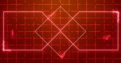 Future technology interface data sci-fi display screen.Abstract digital dat.. Illustrazione stock