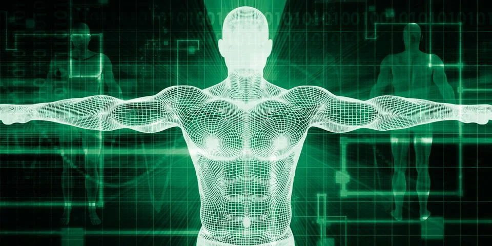 Future Technology Interface Illustrazione stock