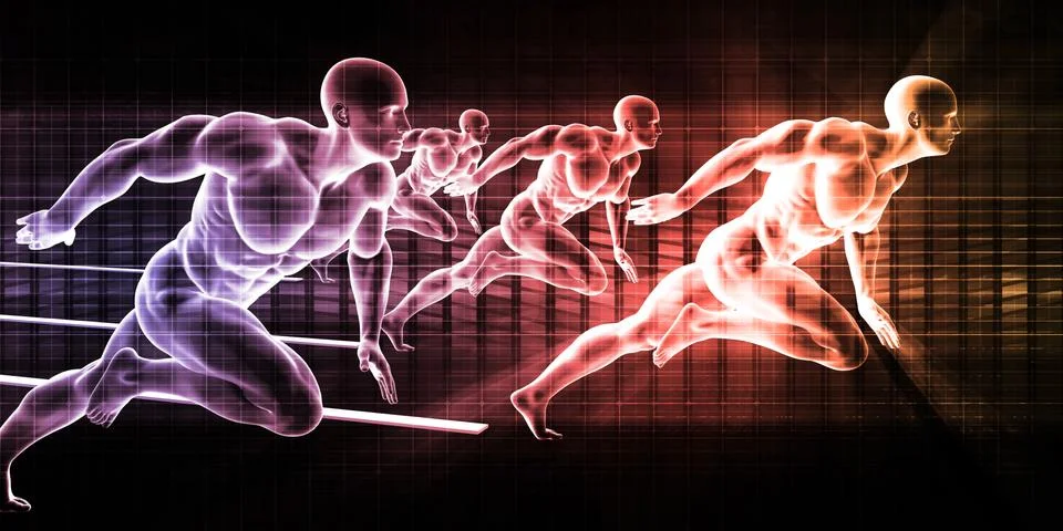 Future Technology Interface Illustrazione stock