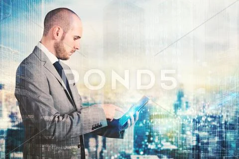 Future technology Stock Photos