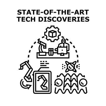 Future technology research and development discovering innovation concepts イラスト素材