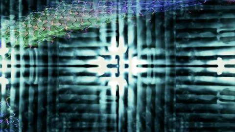 Future Technology Screen Abstraction Stock Illustration