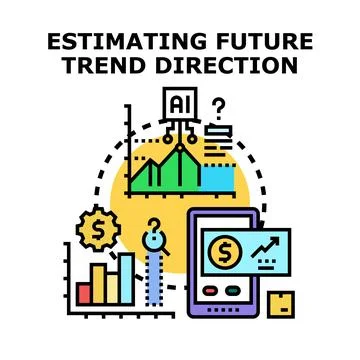 Future trend direction estimation using artificial intelligence Иллюстрация