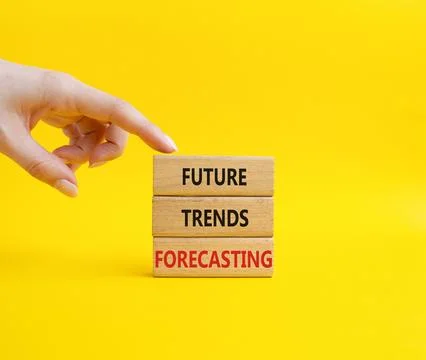 Future Trends Forecasting symbol. Concept word Future Trends Forecasting on.. Stock Photos