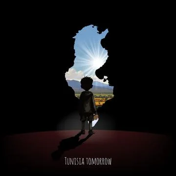 Future of Tunisia Stock Illustration