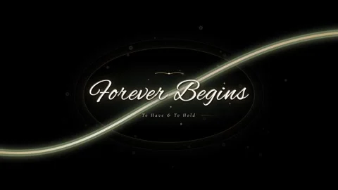 Future unlocked with digital elements and glowing lines in dark space Stock Footage 344584860