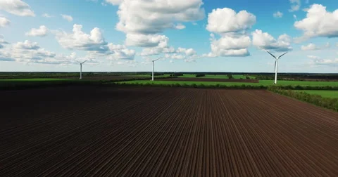This is the future: Wind energy as a renewable energy source 스톡 동영상 65027678