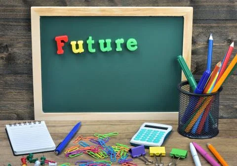 Future word Stock-Fotos