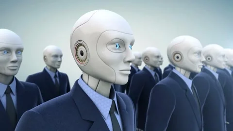 The Future at Work: AI Robotic Arm Stock Footage 339270574