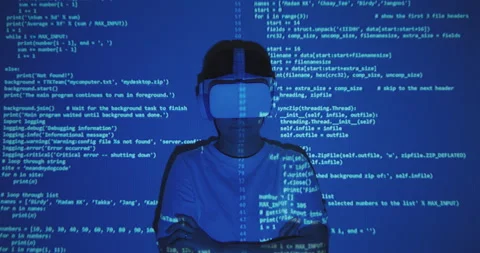 Future of work digital transformation reskill upskill concept on VR. Video stock 170935990