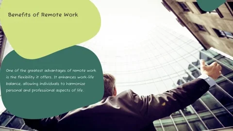 Future of Work: Remote &amp; Automation Trends Stock Footage 307463897