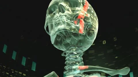 Future X-Ray Stock Footage 8973731