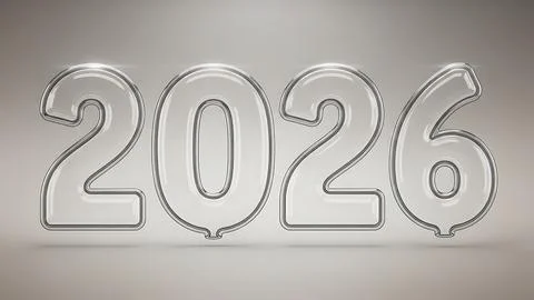 Future year 2026 Stock Illustration