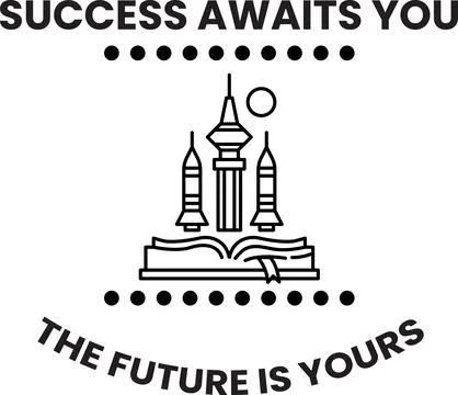 The future is yours Stock Illustration