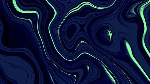 Futuristic 3d abstract luxury navy blue and lime watercolor marble background Stock Footage 239747543