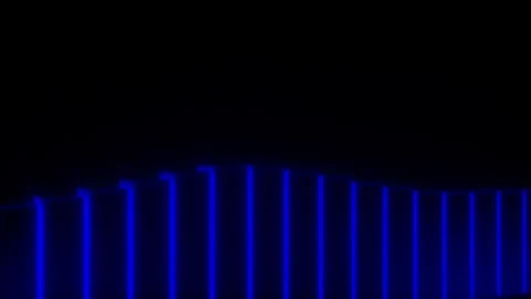 Futuristic 3D Chart Graphics Animation Stock Footage 280073942