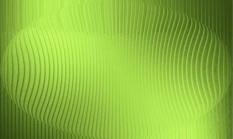 Futuristic 3D Lime Green Sphere on Ribbed Texture Surface with Bright Glow 스톡 일러스트
