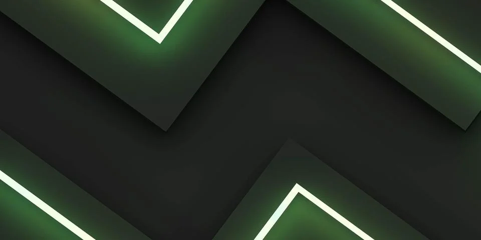 Futuristic 3d render illustration technology background. Abstract structure with Stock Illustration