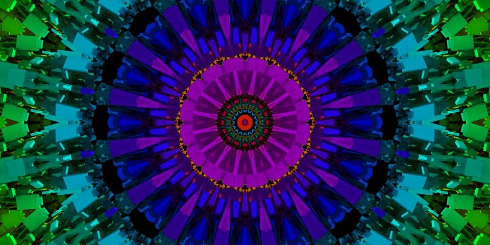 Futuristic 3d techno background Ilustración de archivo