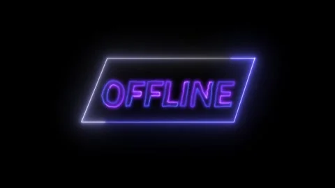 Futuristic 80s inspired broadcast streaming animation featuring glowing neo.. Stock Footage 313466683