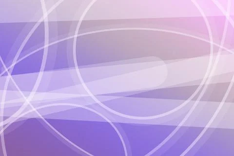 Futuristic abstract artwork featuring glowing purple rings and soft gradien.. Stock Illustration