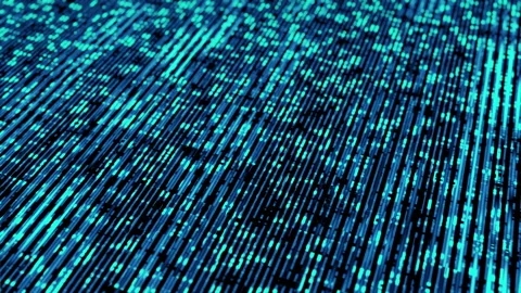 Futuristic Abstract Backdrop With Sci-Fi Elements Stock Footage 146304013