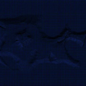 Futuristic Abstract Background. 3d Vector Illustration. Warp surface. Distort Stock Illustration