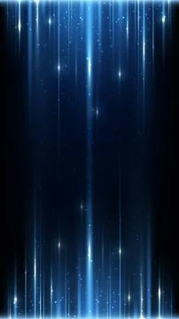 Futuristic abstract background with glowing vertical blue light beams and s.. 스톡 일러스트