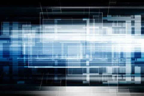 Futuristic Abstract Background Stock Illustration