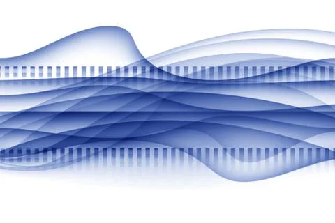 Futuristic Abstract Background Stock Illustration