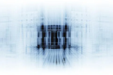 Futuristic Abstract Background Stock Illustration