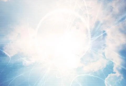 Futuristic abstract background Illustrazione stock