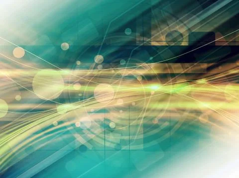 Futuristic Abstract Background Stock Illustration