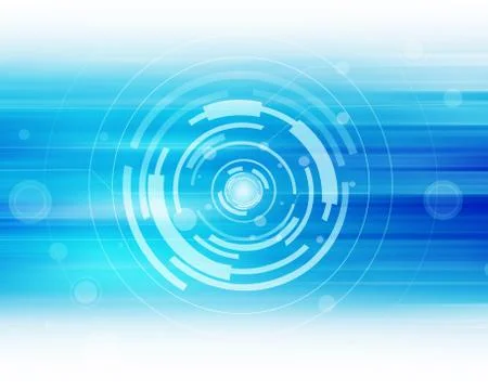 Futuristic Abstract  Background Stock Illustration