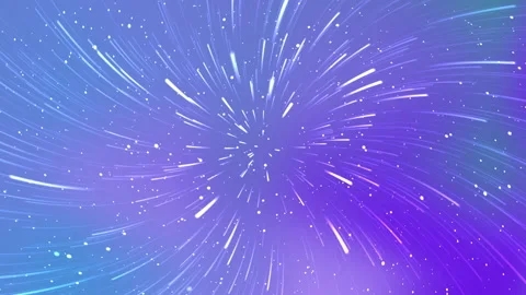 Futuristic Abstract Background – Luminous Particle Flow Stock Footage 310640666