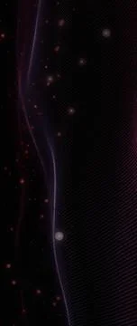 Futuristic Abstract Background: Luminous Plexus Network of Interconnected G.. Stock Illustration