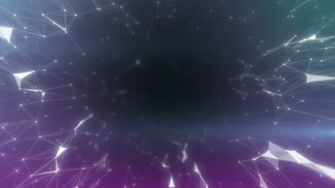 Futuristic abstract background. Motion graphic for abstract data center, server Stock Footage 112797387