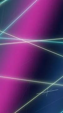 Futuristic abstract background with neon light lines in purple, blue, and t.. Stock Illustration