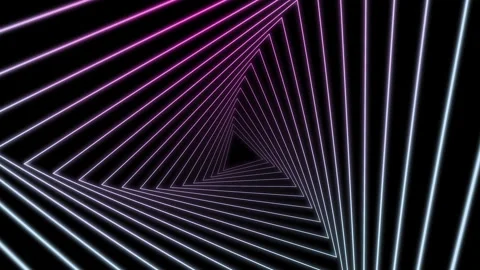 Futuristic Abstract Background Triangles Moving Fast Stock Footage 139696481