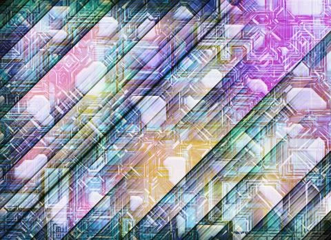 Futuristic abstract backgrounds Stock Illustration