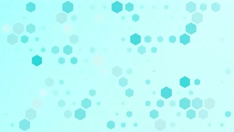 Futuristic abstract blue Hexagon pattern motion background. Stock Footage 130874055
