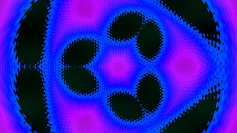 Futuristic Abstract Blue Liquid Ripple Pattern for Tech Backgrounds Stock Footage 335462297