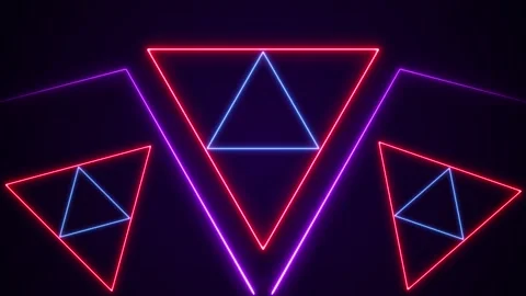 Futuristic abstract colorful vector background with Glowing electric bright.. 库存影片 281399740