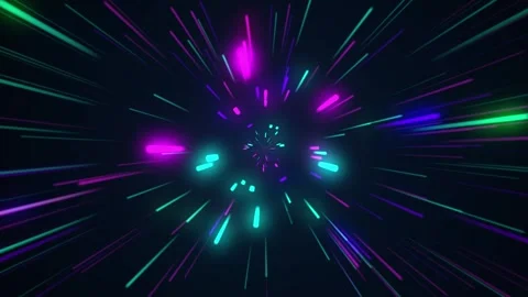 Futuristic abstract colorful vector background with Glowing electric bright.. Stock-Footage 281399785