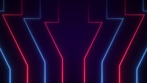 Futuristic abstract colorful vector background with Glowing electric bright.. Stock Footage 281399825