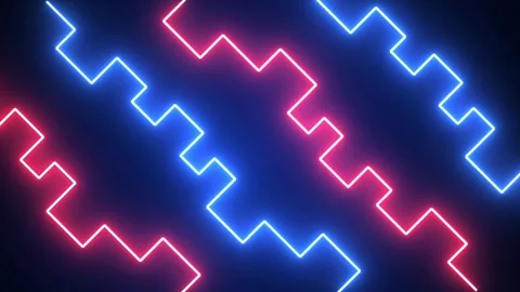 Futuristic abstract colorful vector background with Glowing electric bright.. Stock Footage 281399826