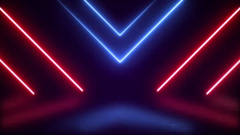 Futuristic abstract colorful vector background with Glowing electric bright.. Stock-Footage 281399894