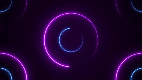 Futuristic abstract colorful vector background with Glowing electric bright.. Stock Footage 281399962