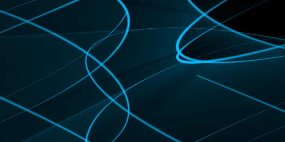 Futuristic Abstract Concept Stock Illustration