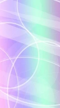 Futuristic abstract design features white looping circular lines over teal,.. Illustrazione stock